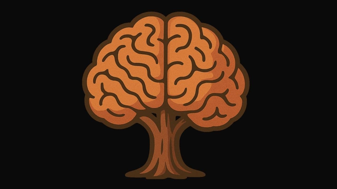 Professional arborist working in forest